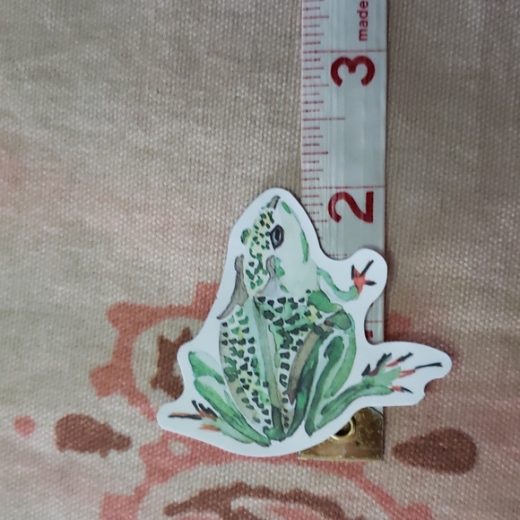 (F) Frog Sticker 🐸 - Picture 2 of 4